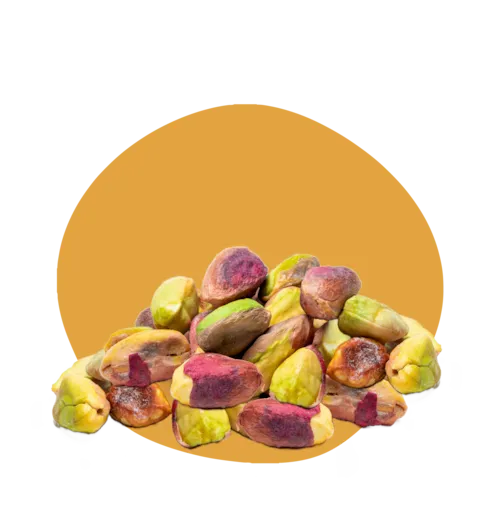 Pistaches décortiquées USA